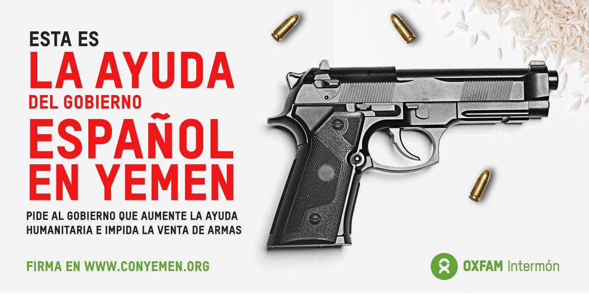 ElAfricanito's tweet photo. Si te hierve la sangre que tu país venda armas que se utilizan en crímenes de guerra, firma. #ArmasMarcaEspaña https://t.co/nWhDJEq0AT