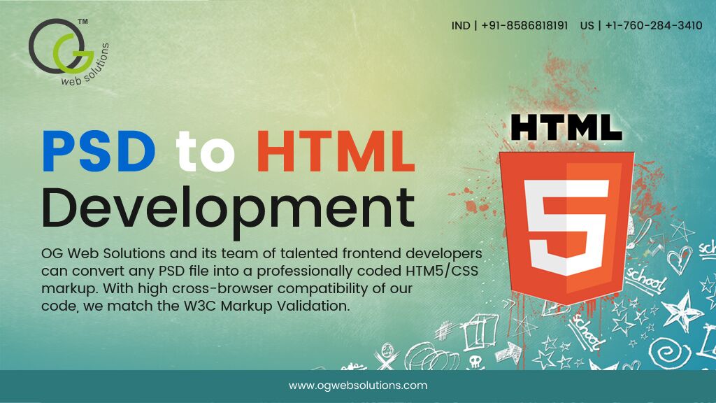 OGWebSolutions's tweet image. Integrate your projects on different platforms with #OGWebSolutions high-quality #PSDtoHTMLconversionservices: bit.ly/2wr29sW