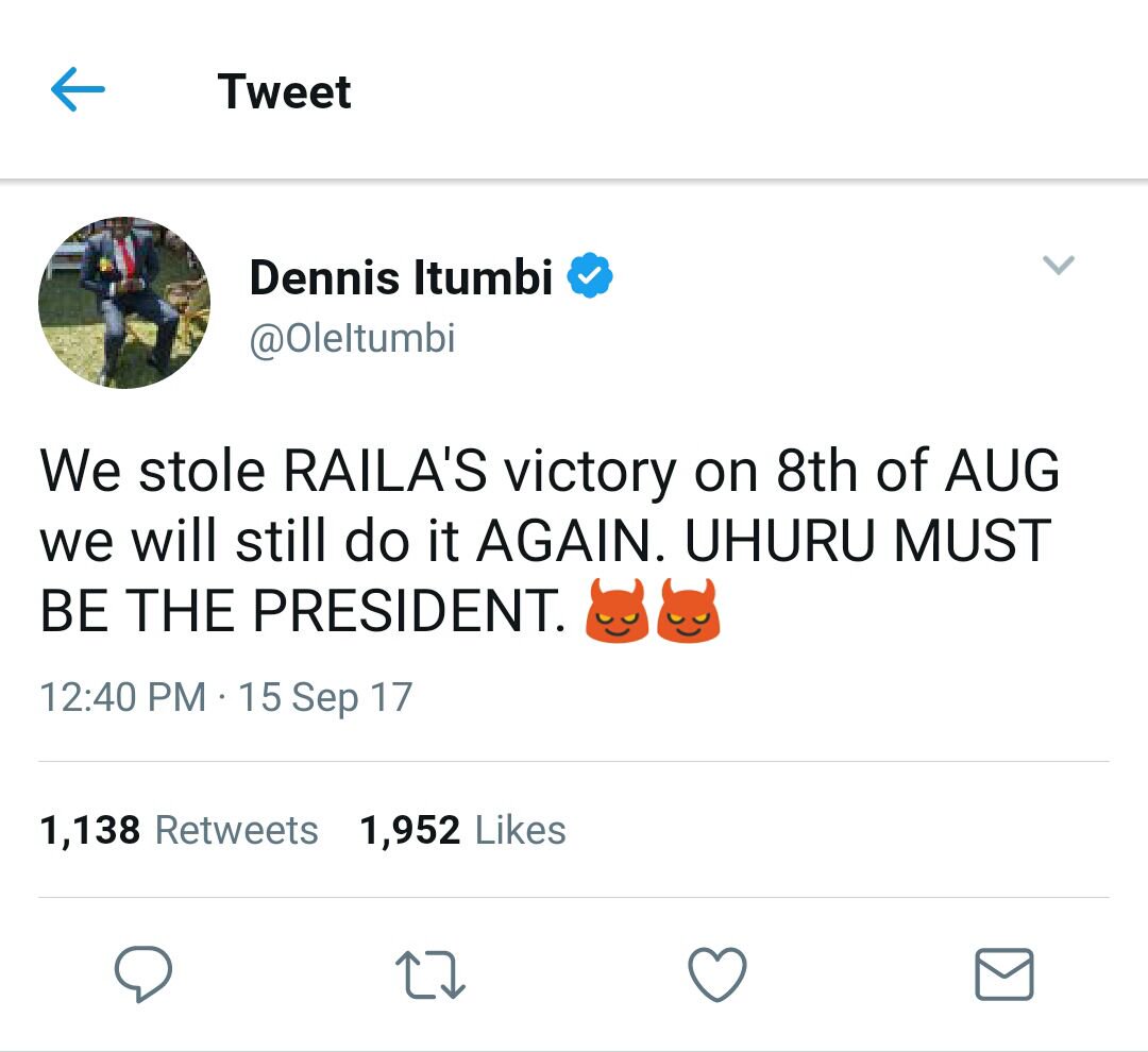 oncharimosiri's tweet photo. It's OK guys. 
We shall see.
#MaragaPetition #ThankYouRaila #FeelGoodFriday #SafaricomAGM https://t.co/rhghR4vasq