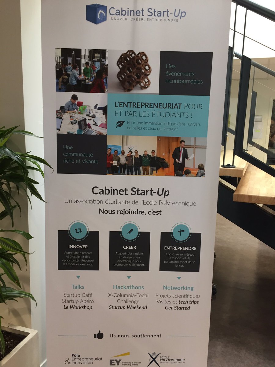 KarineSacepe's tweet photo. Visite de l'incubateur de l'Ecole @Polytechnique #GTInno2017 @CRG_X @collspaces @AltranFR https://t.co/n4jw0ZzViP