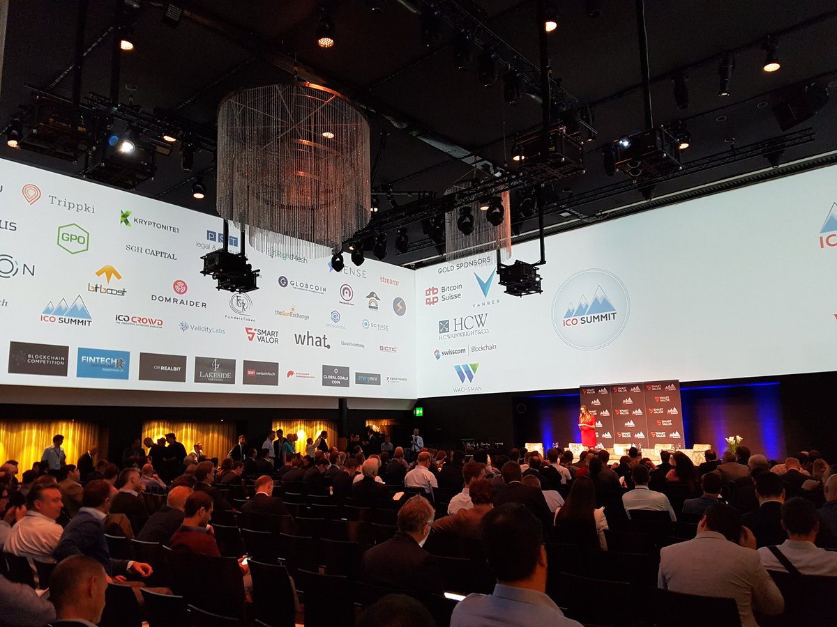 NFTbench's tweet image. Proud media sponsor of icosummit with @smartvalorinc in Zurich capacity audience unfazed by china