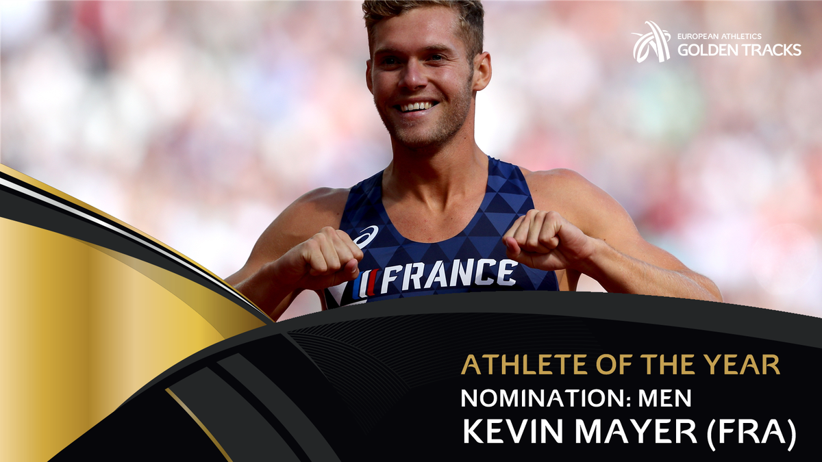 EuroAthletics's tweet photo. RT to vote for Kevin Mayer as your male European Athlete of the Year!

Mayer won European indoor heptathlon gold and world decathlon gold. https://t.co/VNHmQnrHuq