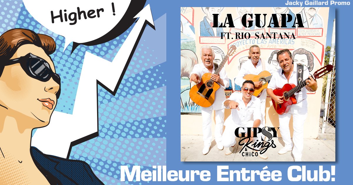 Warriors Team! Gipsy Kings &amp; Chico ft Rio Santana "La Guapa" Meilleure Entrée Des Charts Clubs! @TEFABULEUX <a href="/CapitolFR/">Capitol Label Services</a> #medias #PR