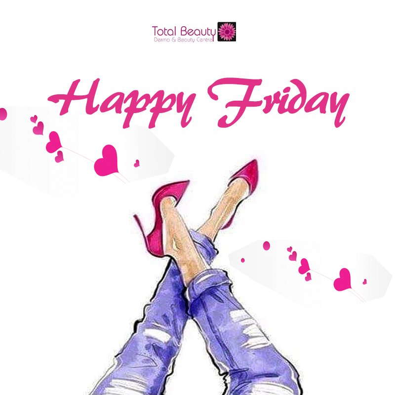 TotalBeauty_Spa's tweet photo. Friday is here!! Be fierce and Fabulous!
#TGIF
#weekendvibes https://t.co/BxYvYWipU3