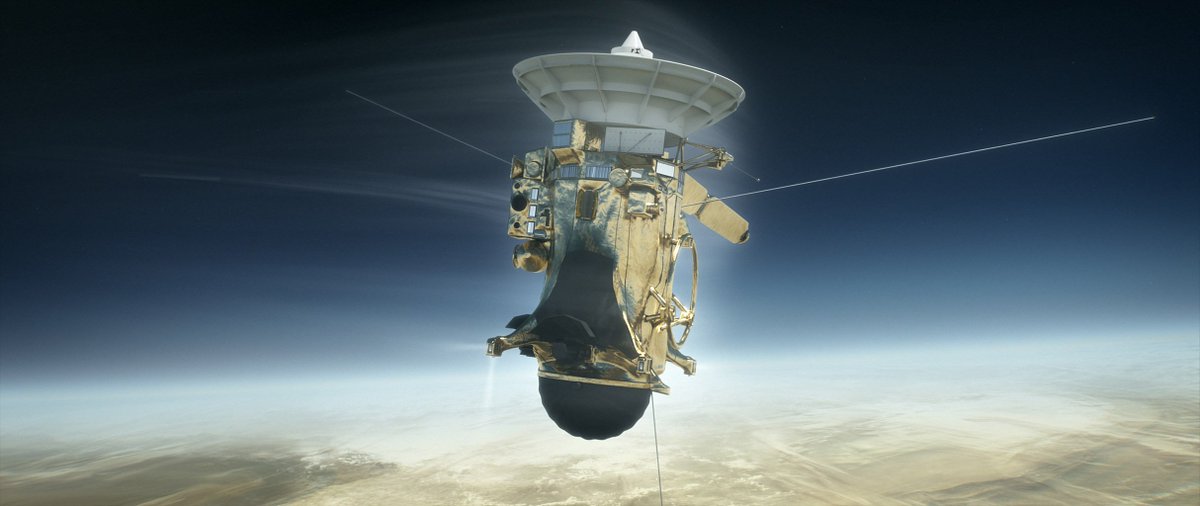 ASimpleResponse's tweet photo. Goodbye @CassiniSaturn one of the pioneering missions of our generation! #Cassini #GrandFinale https://t.co/mv3Xt3q4GW