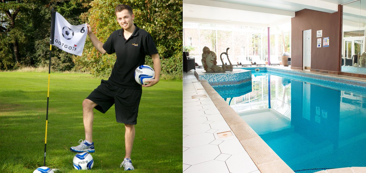 HallmarkHotels's tweet image. What would you rather do this weekend? 

'RT' for #FootGolf
         or
'Like' for Swimming