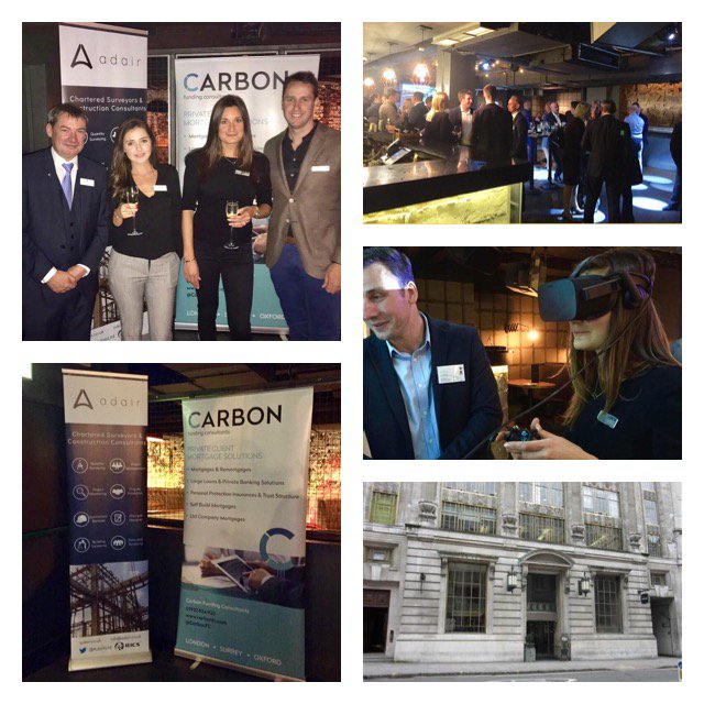 CarbonFC's tweet photo. Thanks to @SpursOfficial for their presentation & VR demo & everyone who came to our property networking event @AdairLtd #PropNetLondon https://t.co/1g4JYcV6Xr