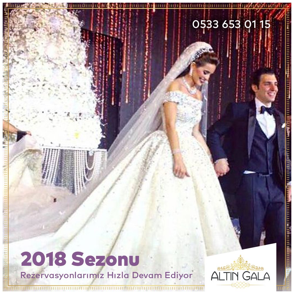 2018 yılında da büyüleyen düğün ve davetler Altın Gala ile taçlanıyor🎉 👑Bilgi almak için numaramız: 0533 653 01 15 - altingala.com