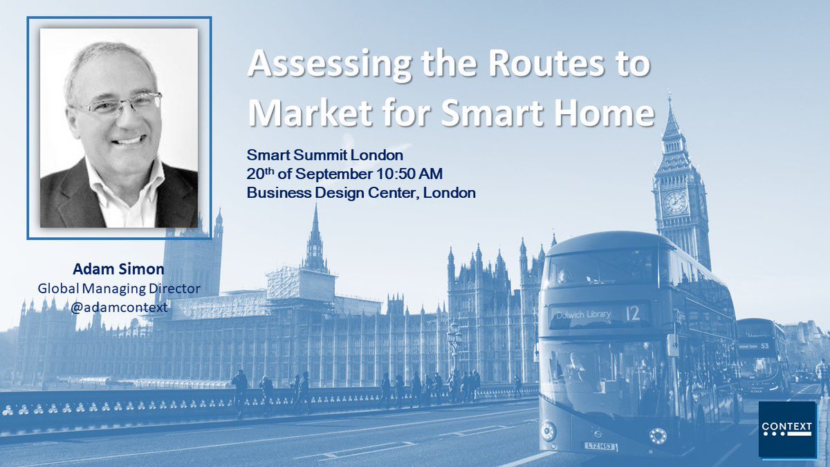 contextworld's tweet photo. We are looking forward to @Smart_Summit London next week w/execs from @O2 @johnlewisretail @LightwaveRF_CEO #SmartSummitLondon https://t.co/17pvtHKtm7