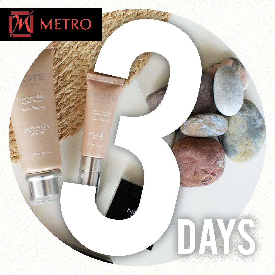 NoteSingapore's tweet image. 3 days till NOTE hits METRO Causeway Point! 🎉 #note_sg #metrosg