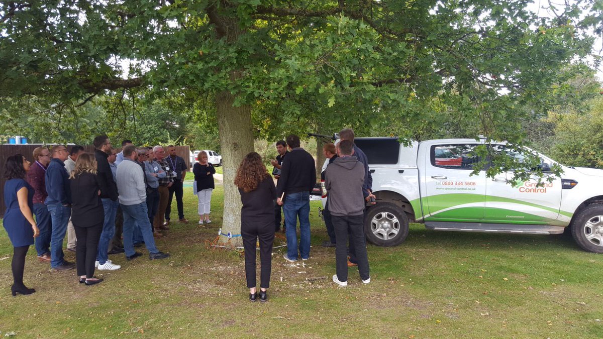 GCDesignGC's tweet image. Alan Richardson demonstrating the use of the Picus 2 at the #GCEnviroAwarenessDay