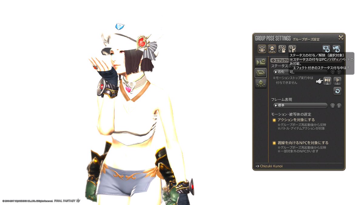 Nitrona Glycelyne Blog Entry `グループポーズで「光」の戦士になる