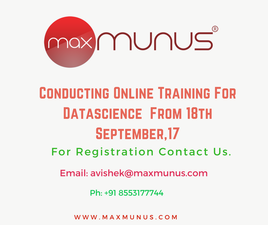PratikShekhar11's tweet photo. Starting Training on #Data Science with project & hands-on.
Enroll Now https://t.co/JiiqjqhBs0. #machinelearning #hadoop #python #Rtool https://t.co/BSvFpdKlxV