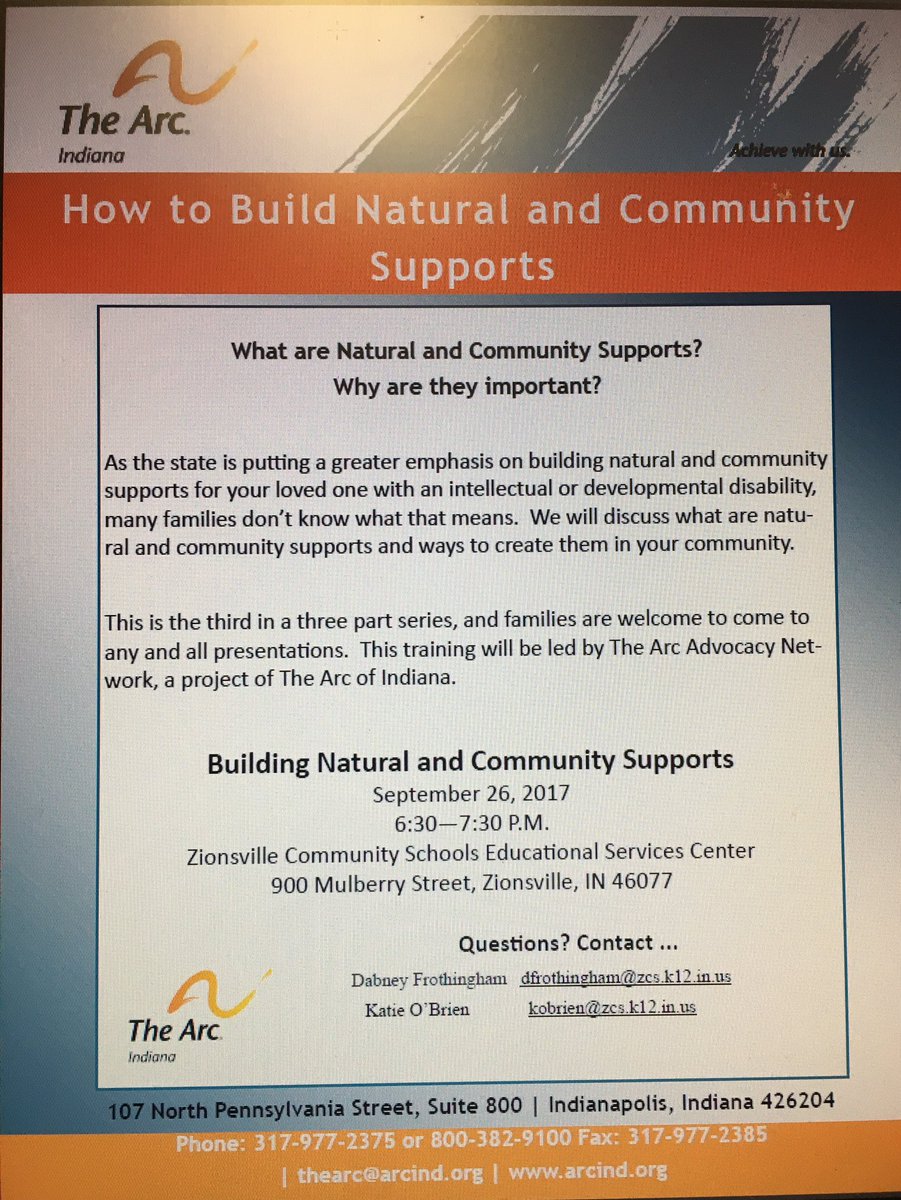 SpecialEducDept's tweet photo. Join Us! Our last session: Building Natural Community Supports https://t.co/B2rd768zxk