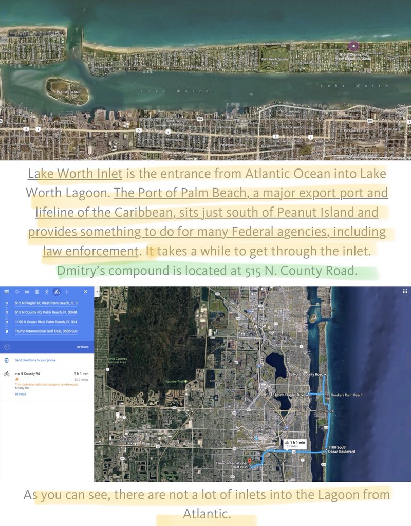 Just how unique are Rybolovlev-Trump- Mar A Lago locations in terms of Atlantic Ocean???