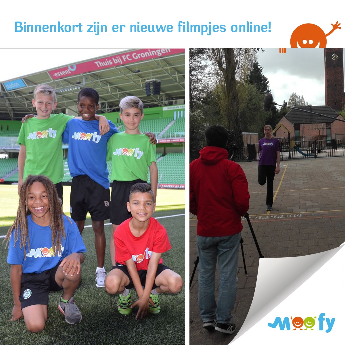 De komende weken komen er weer diverse nieuwe Moofy filmpjes online op moofy.nl.