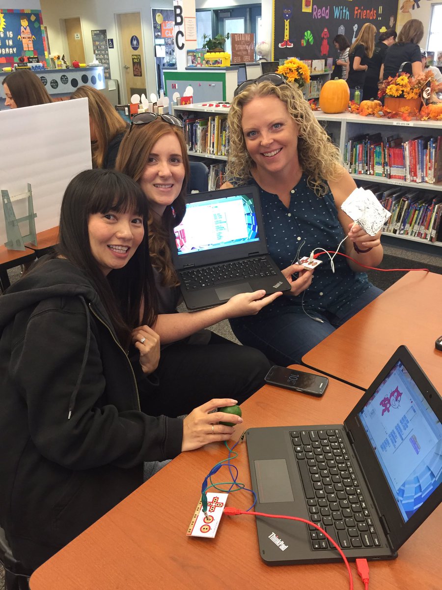 teacherjackson3's tweet photo. Makey makey trainy trainy #RCSDchampions #rcsdfiddyment https://t.co/QsblzKaI03