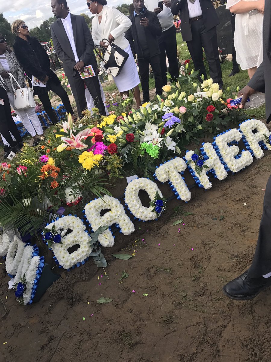 Nosaiyamu28's tweet photo. Got the send off you deserve bro💙 #Ripsait https://t.co/JQ7G6PKTYy