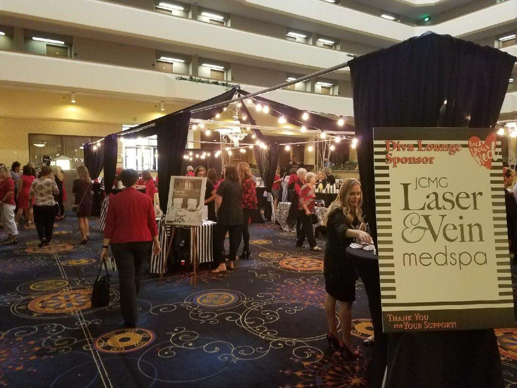 AHAMissouri's tweet photo. Thanks to our #GoRedJeffCity Men Go Red sponsor, @jcmgcares, and Diva Lounge sponsor, @laserandvein! https://t.co/ZJGHiBy46Y