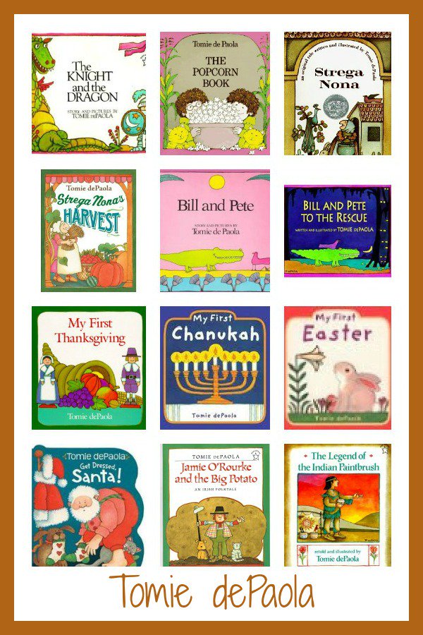 Happy birthday to Tomie dePaola! Explore some of his children\s books 