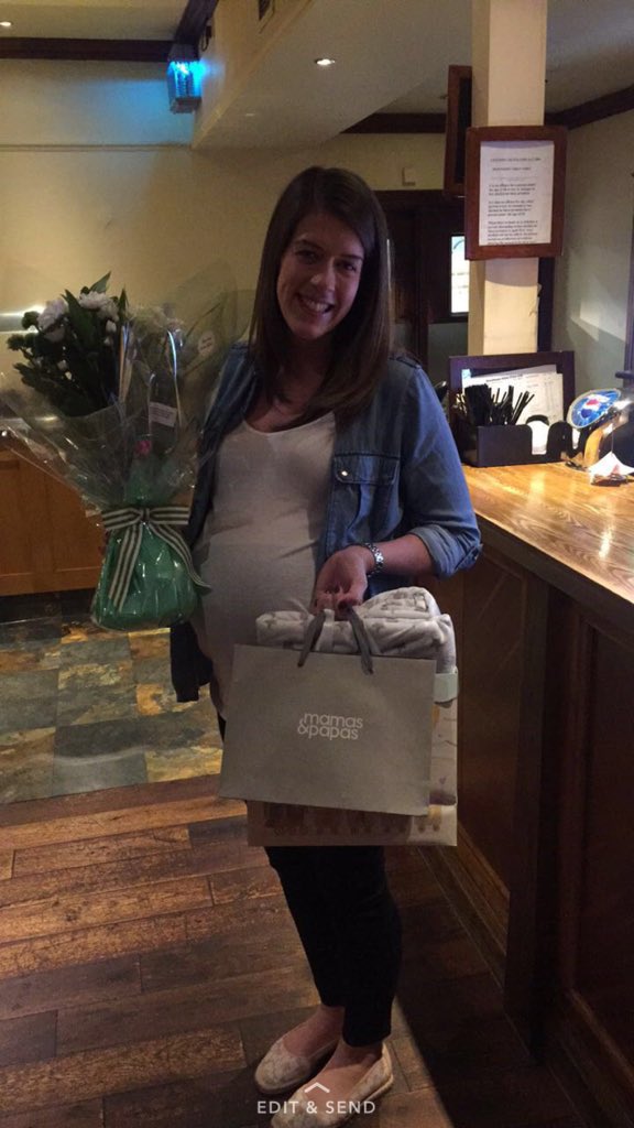 be_newhouse's tweet photo. Saying bye to @DianeMcQueen88 as she starts her maternity 🤰🏼👶🏼 🎉 @Val_Celtic @WeAreSUGM @SpencerGraydon https://t.co/NIl98GMl37