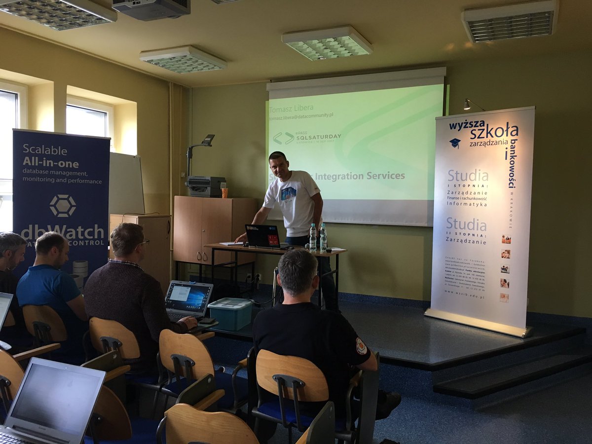 NowinskiK's tweet image. Other workshops on friday before tomorrow's main day of #sqlsatpoland @PLSSUG