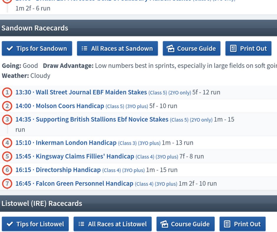 Check out the 16:45 @Sandownpark Send all your tips this way #FalconGreenUK