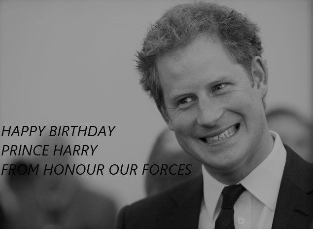 Wishing Happy 33rd birthday Prince Harry 