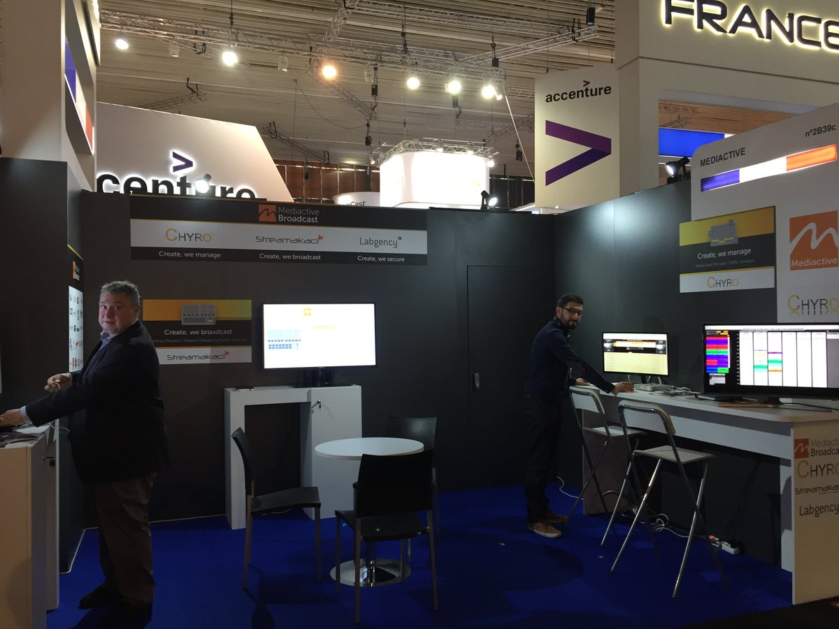 ChyroBroadcast's tweet photo. The #IBC2017 Exhibition Opens Today! See us at @IBCShow Hall 2 booth 239 https://t.co/hwfaP9n0dL