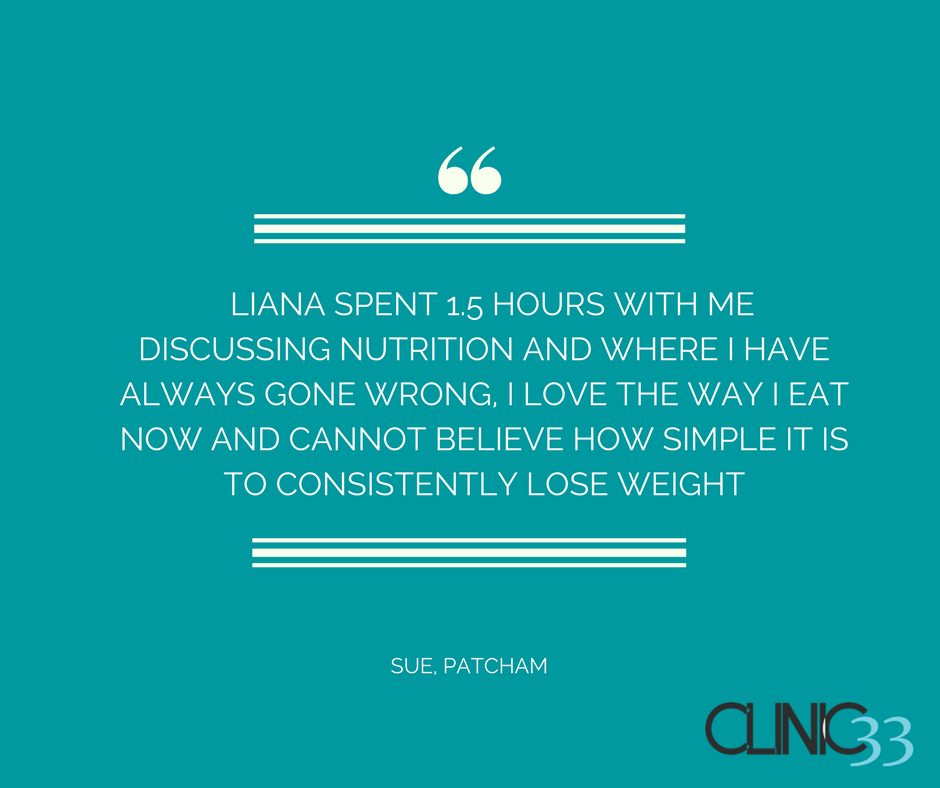 At Clinic33 our nutrition plans are designed for you based on your life. BOOK a FREE consultation TODAY clinic33.co.uk/contact/