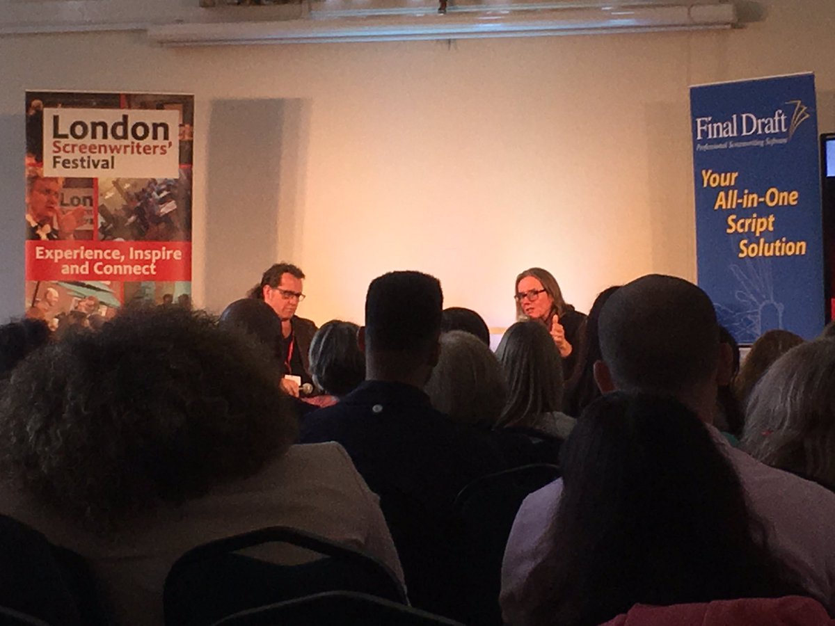 GilesAlderson's tweet photo. At the #londonSWF with #Producer of Carol - Stephen Woolley. About to direct the #actorstablereads @londonswf @filmmakerspod https://t.co/o4zdudMR5S