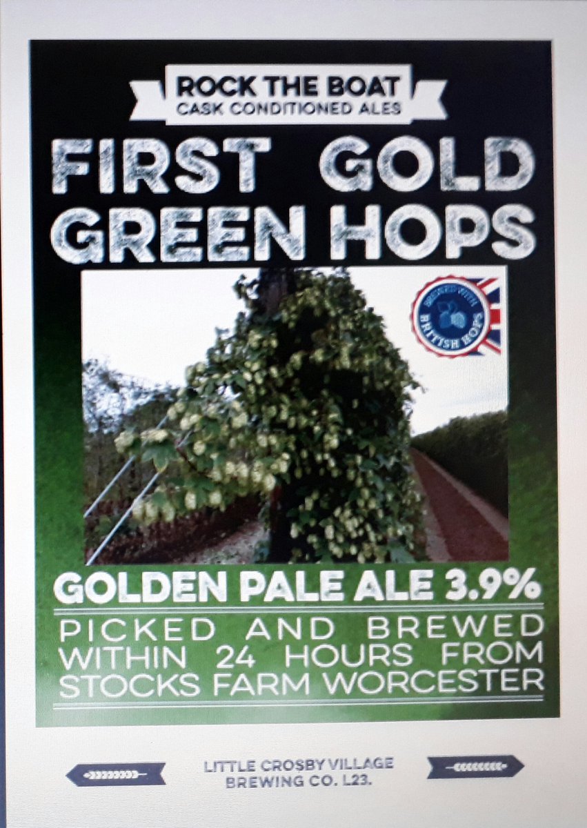 Coming to a pub near you, ask your landlord #realale #craftbeer <a href="/Britishhops/">British Hop Association</a> #rogerprotz