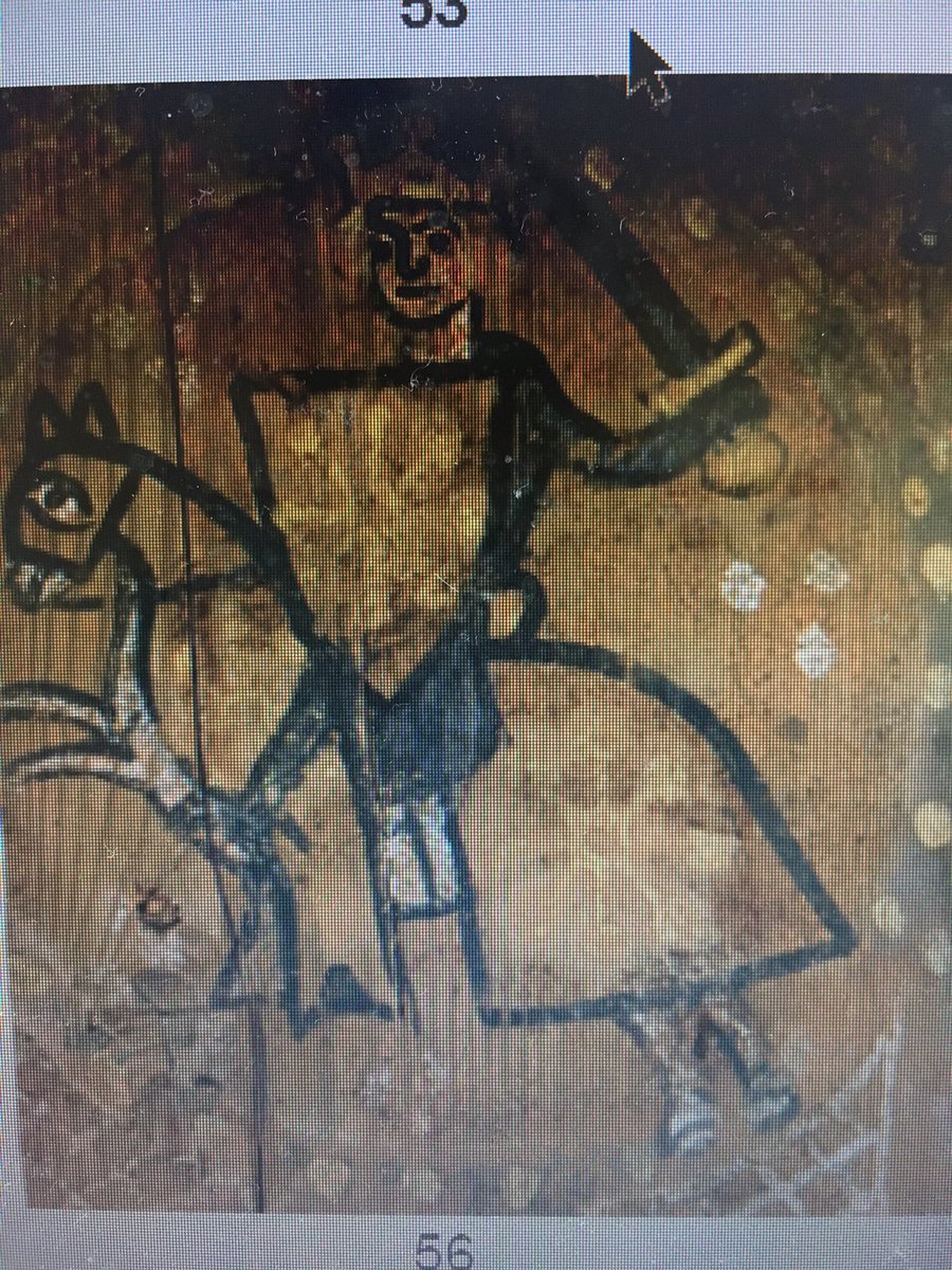 MuseoRonces's tweet photo. #Gauthier Langlois nos envía una de las + antiguas representaciones del #escudodeNavarra. Artesonado sXIII en #Lagrasse https://t.co/x9g6Q5of8A
