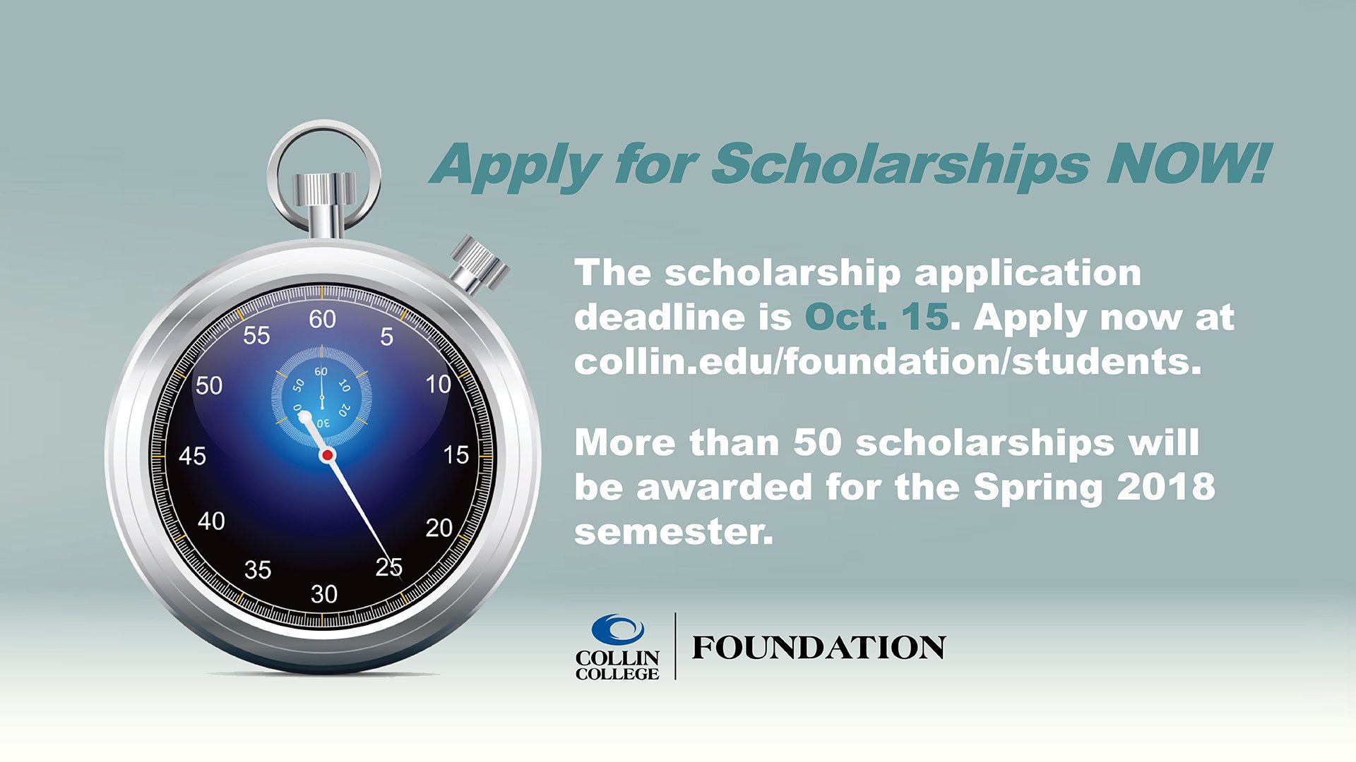 Collin College on Twitter "We're exactly one month away from the