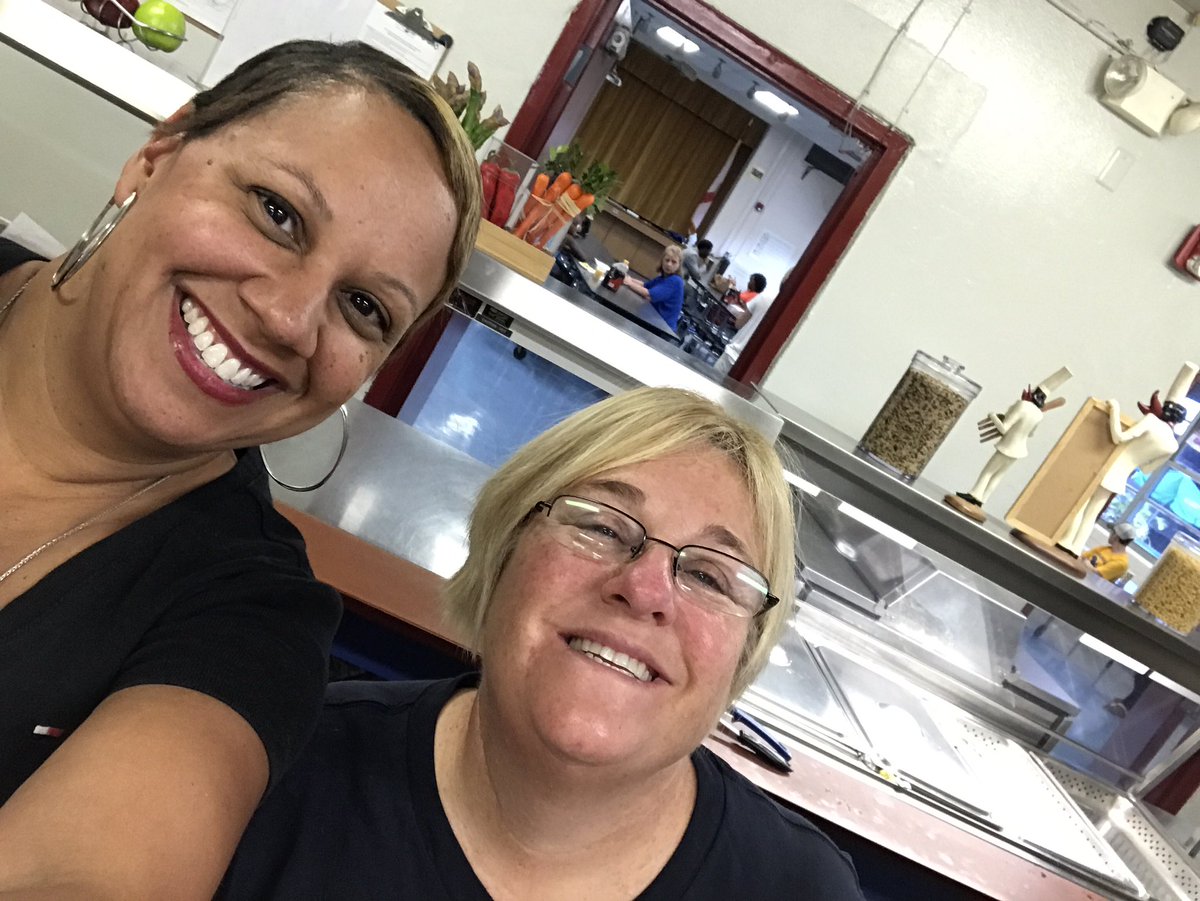 Making breakfast for the Potter community! #HCPSstrong