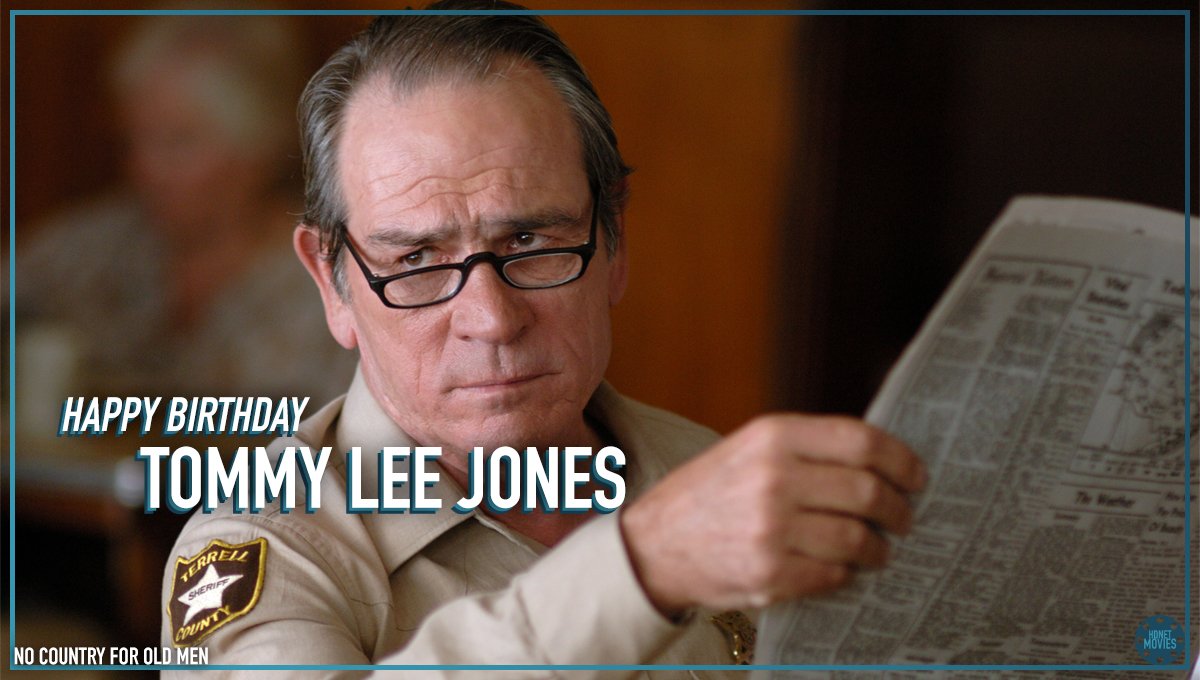 This could be our favorite look from Tommy Lee Jones . Wishing him a Happy 71st Birthday! 
