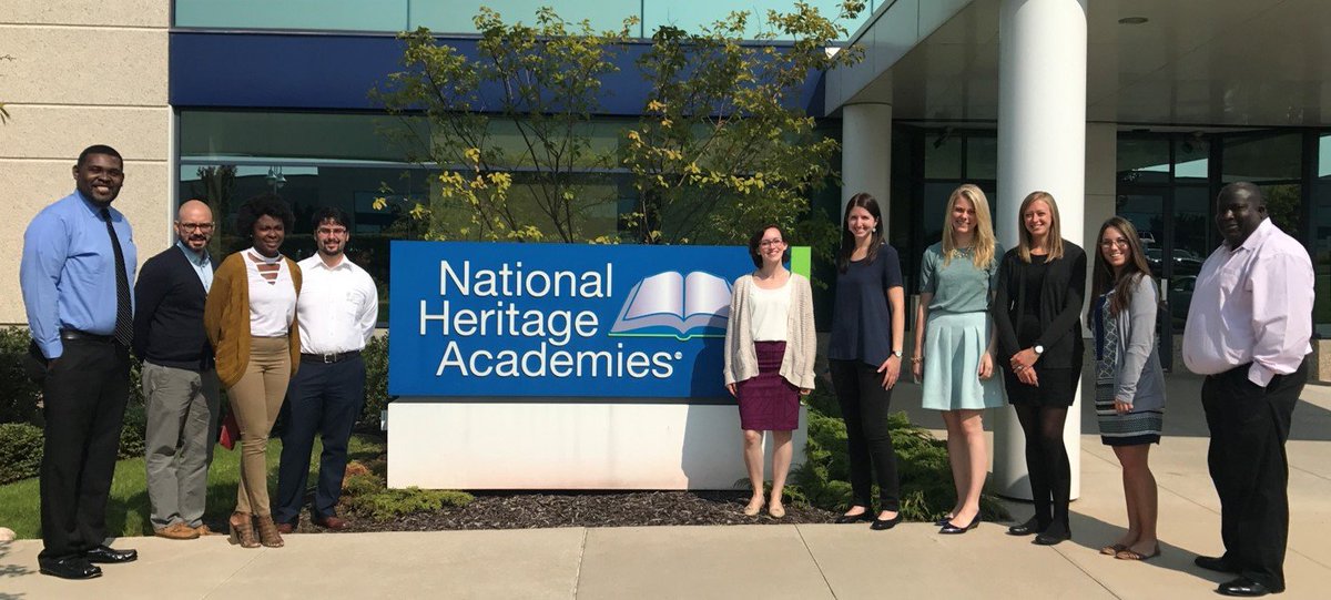 What a good-looking group of new NHA employees, excited to do their part in ensuring NHA teachers and students will succeed. #NHAmazing
