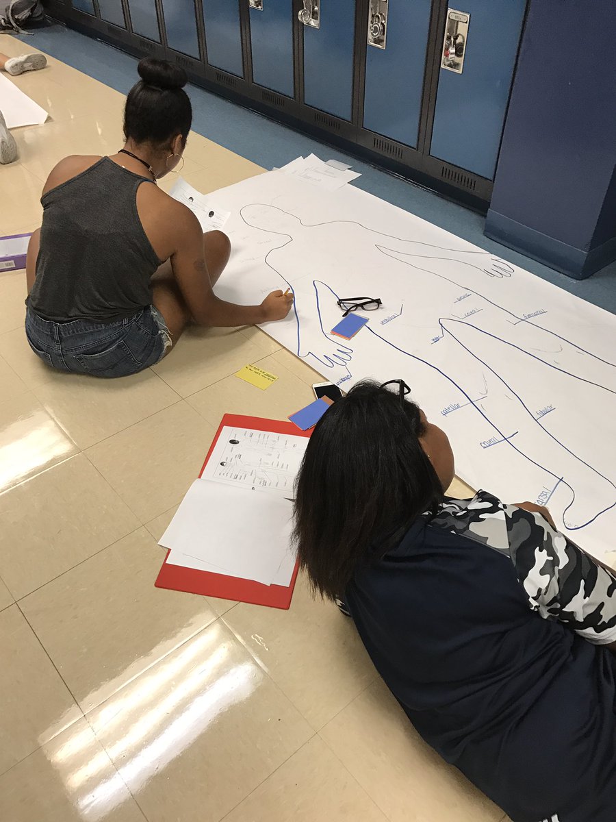 Anatomy class having fun learning anatomical terms! #collsedu