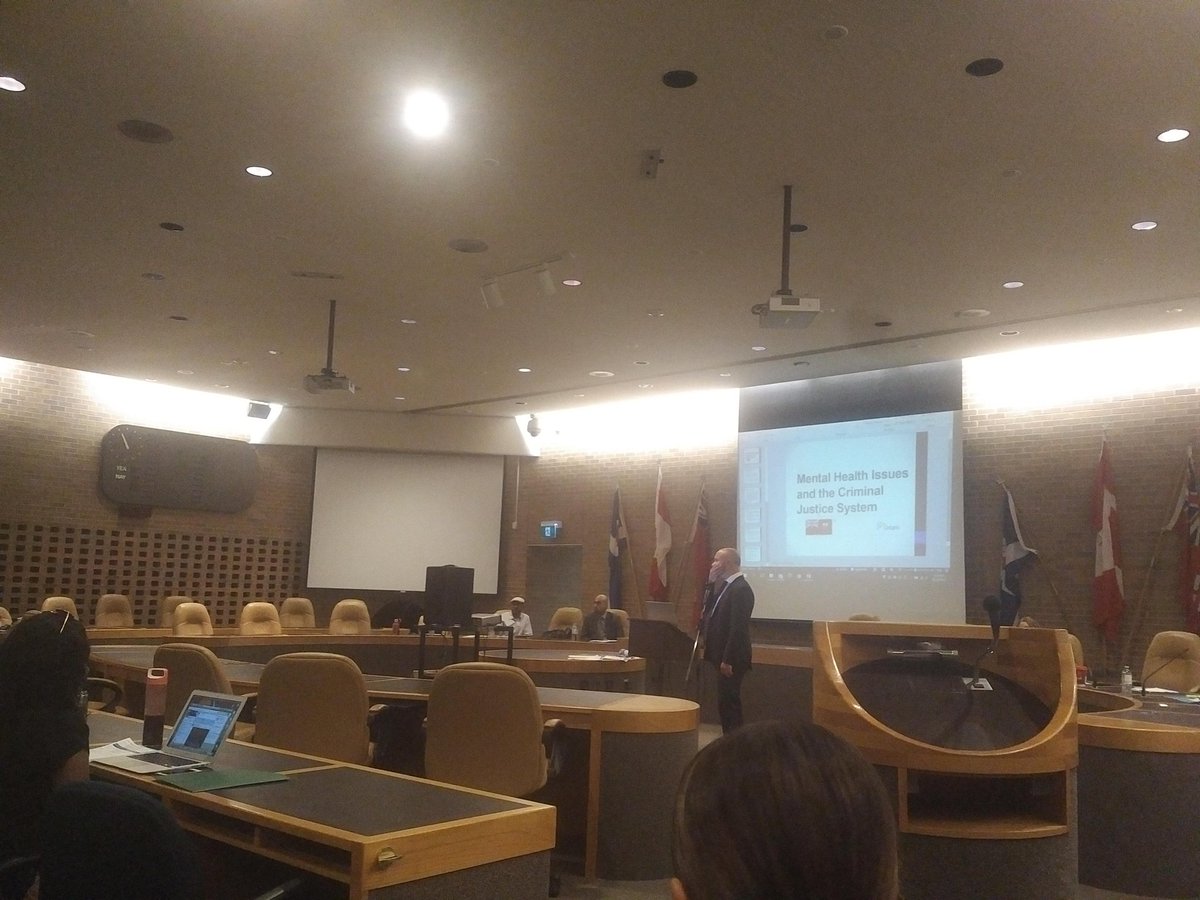 healthjusticeTO's tweet photo. Learning about the Embedded Crown Project + police struggle to connect people with mental health issues to supports  #opendialogueTO https://t.co/26t0eHl8du