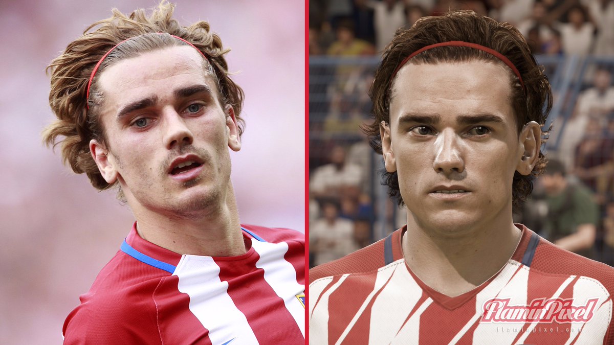 FlaminPixel's tweet photo. #FIFA18 Player Faces vs Real Life!
▶️ More comparisons in 4K: https://t.co/8SL192EGRI
@Cristiano @AntoGriezmann @FranckRibery https://t.co/NKYMOv8DSo