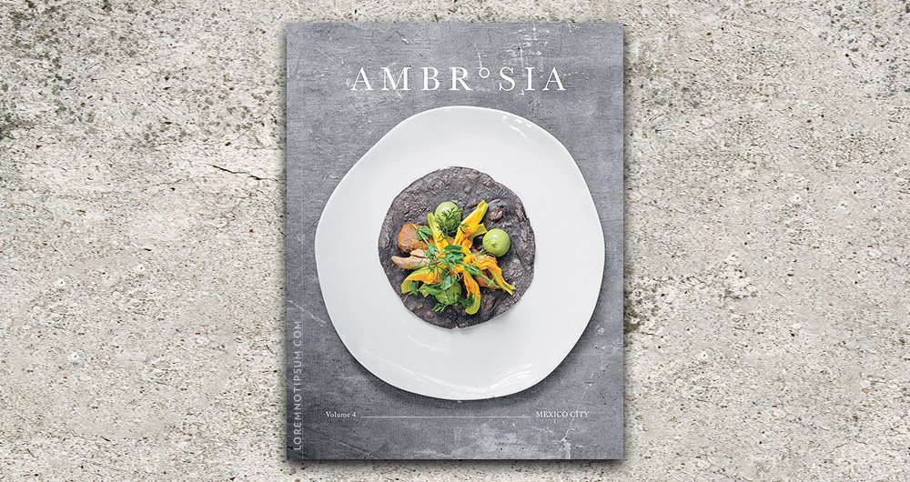 Ambrosia Vol. 4 eats its way through Mexico City and brings you stories, photos, and recipes from the greatest chefs lorem.is/ambrosiamag4