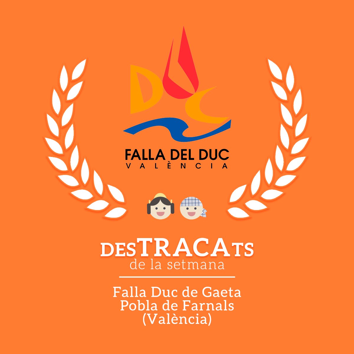 Els falletes de <a href="/duquedegaeta/">Falla Duc de Gaeta - Pobla de Farnals</a> tornen a repetir com a #desTRACAts de la setmana!! Enhorabona, vosaltres sí que viviu les #FallesTotLAny!💥💥💥