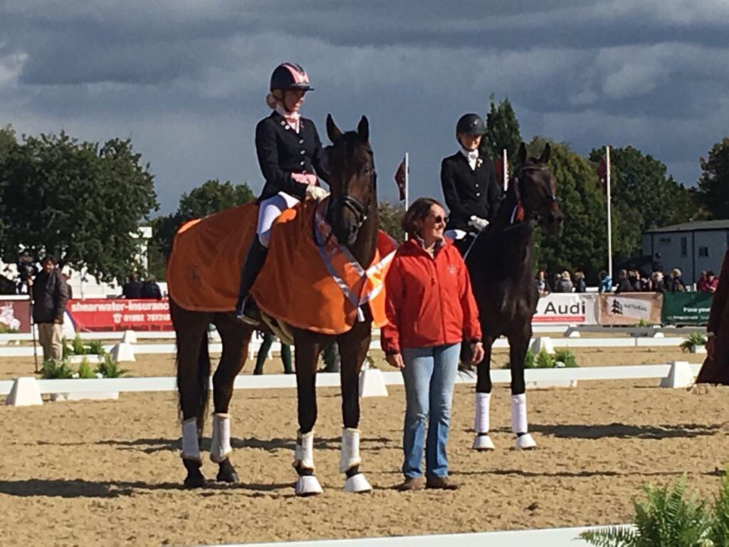 maye52839's tweet image. Omg I can't believe it! We won the @britishdressage Elementary Silver National Championship!! Feeling very emotional! 🏆🥇🥂💕😭😂😁😍