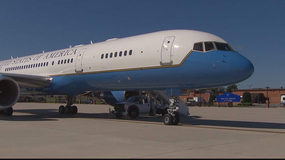 Fox 5 Dc On Twitter Vice President S Plane Exclusive Look