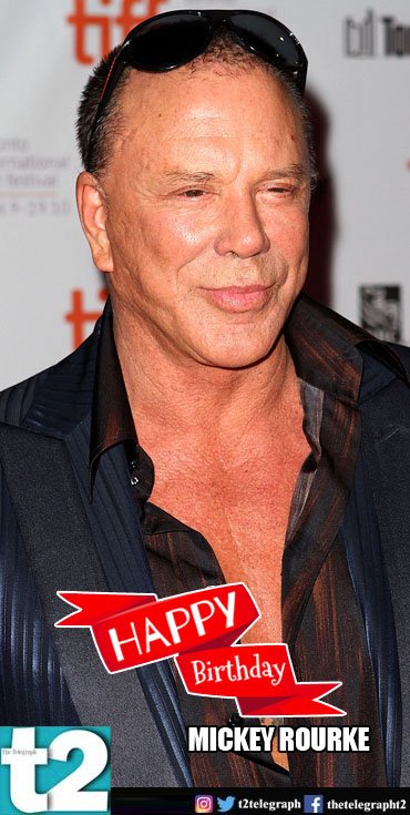 T2 wishes a very happy birthday to Mickey Rourke, the man who gives us \"Whiplash\" with his versatility 