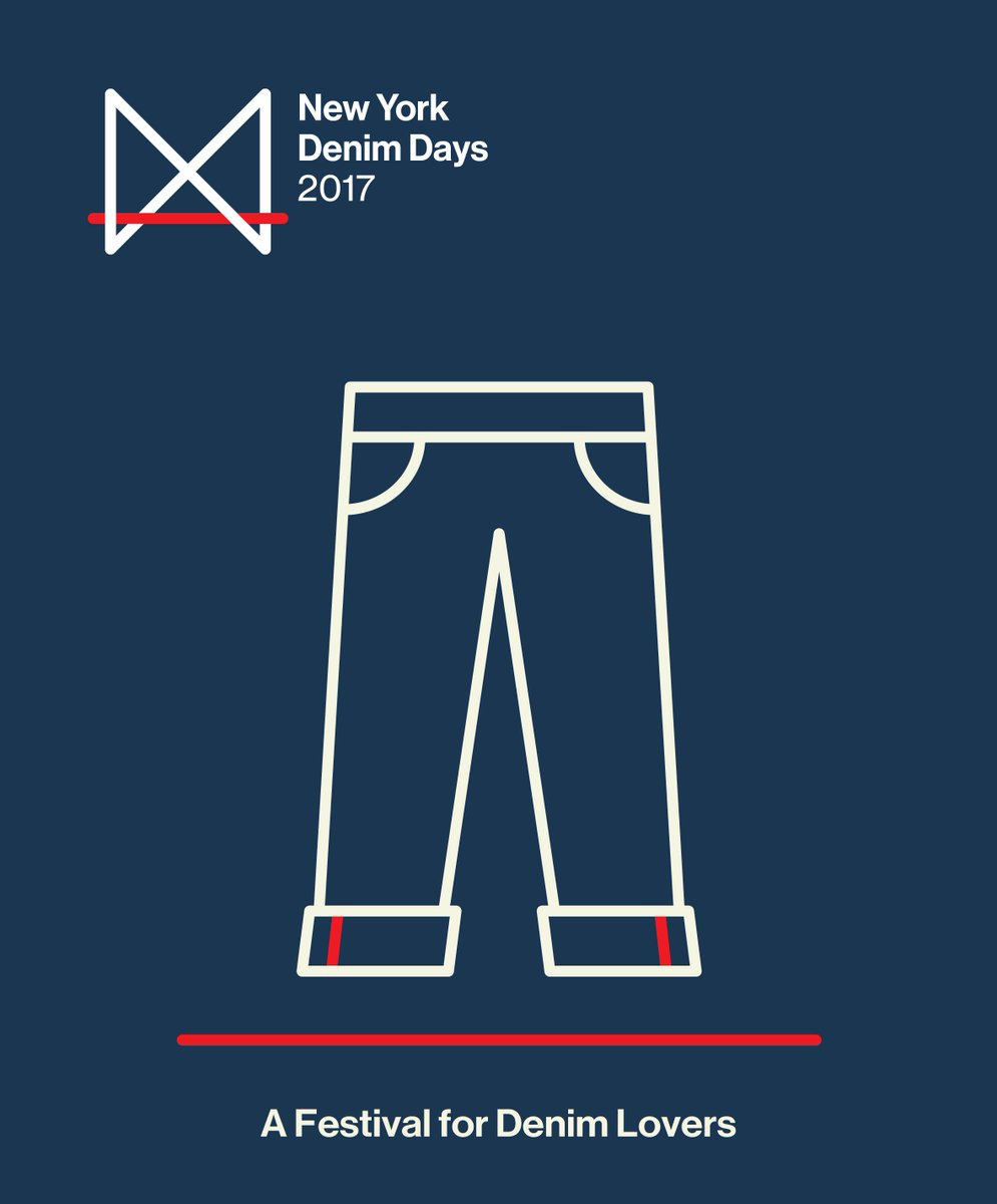 We'll be at the New York Denim Days Festival with the biggest jean in NYC. Sept 29th - Oct 1st. Get tickets here: bit.ly/2wKF7k6