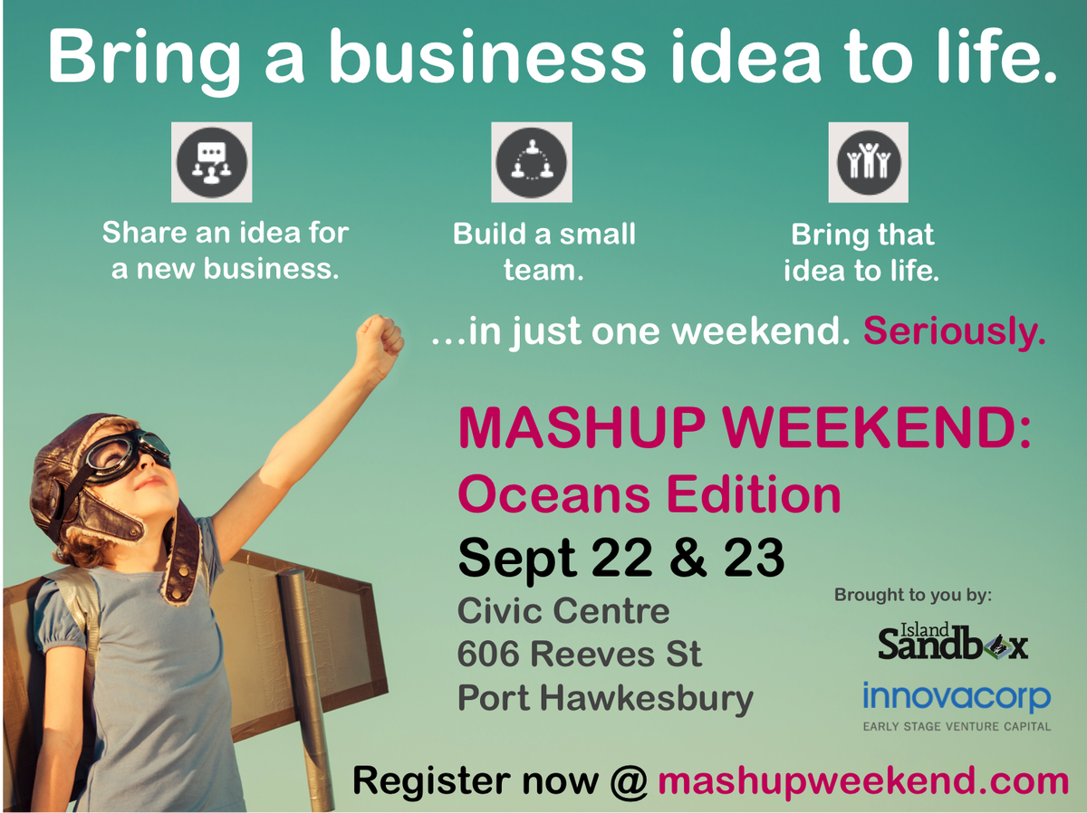 Hey <a href="/capebretonpost/">Cape Breton Post</a> this is happening in your backyard! Happy to chat with you about it! andrew@mashuplab.ca