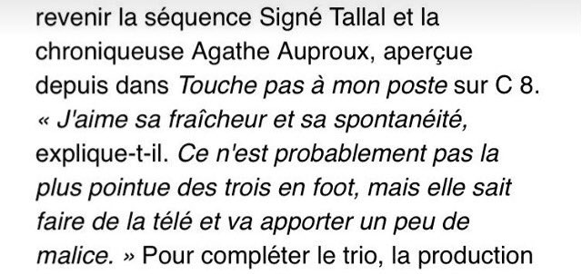 MercatoJean's tweet image. mdr @PierreMenes admet lui même que @agatheauproux est nulle en football ça s'annonce bien @19H30PM