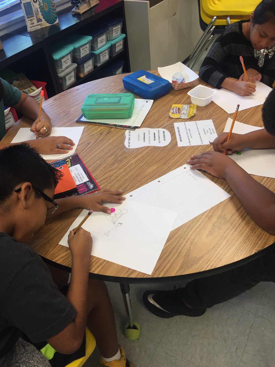 APSDrewESOL's tweet photo. "Just make a mark and see where it takes you" #DotDay2017 @APSDrew @APSDrewPierce https://t.co/BC8mo1VU0K