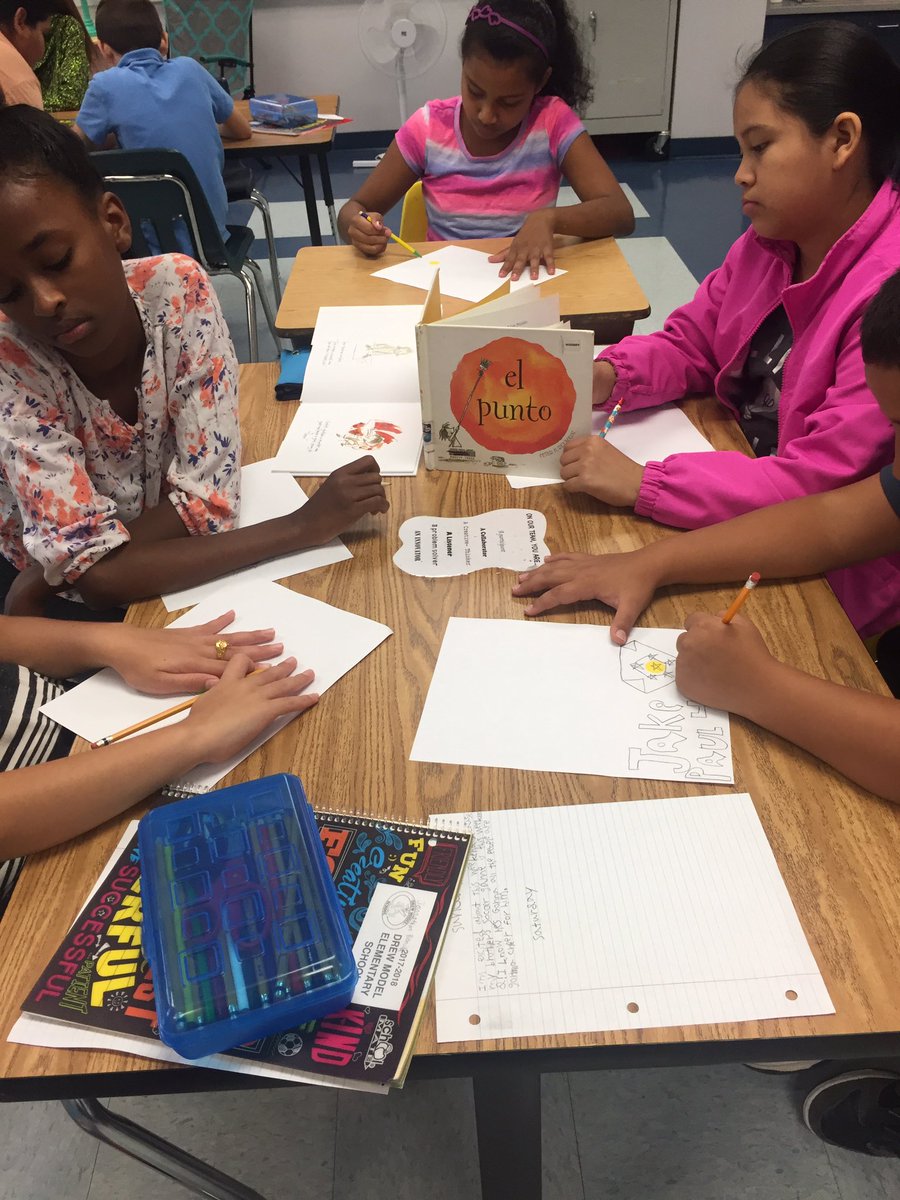 "Just make a mark and see where it takes you" #DotDay2017 <a href="/APSDrew/">Dr. Charles R. Drew Elementary</a> @APSDrewPierce